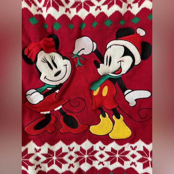 Disney Store Mickey and Minnie Christmas Sweater from Tokyo Disney - Picture 3 of 4